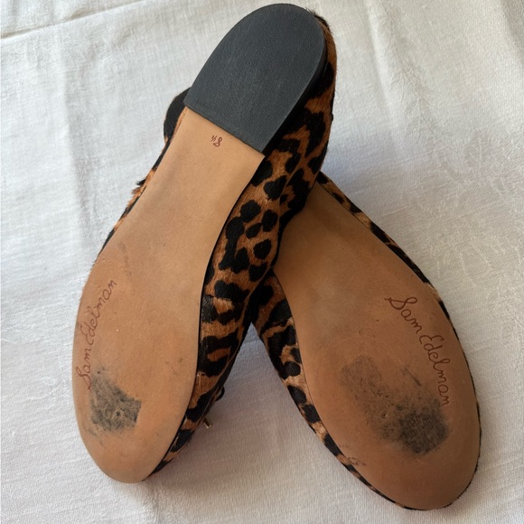 Sam Edelman Felicia Leopard Print Flats - Picture 4 of 4